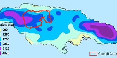 המפה של ג ' מייקה האקלים